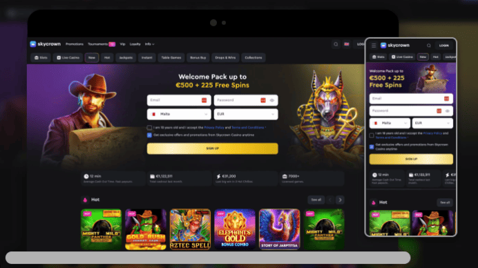 Skycrown Casino Mobiele App